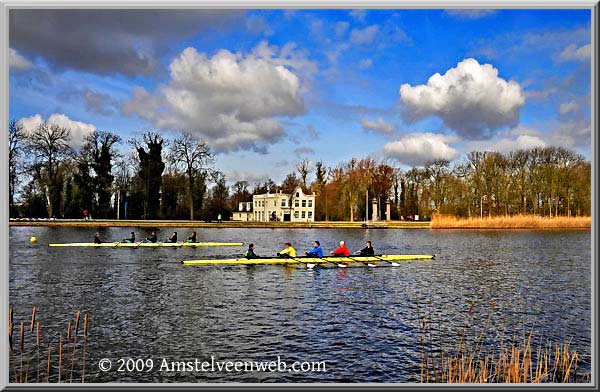 Head of the river Amstelveen